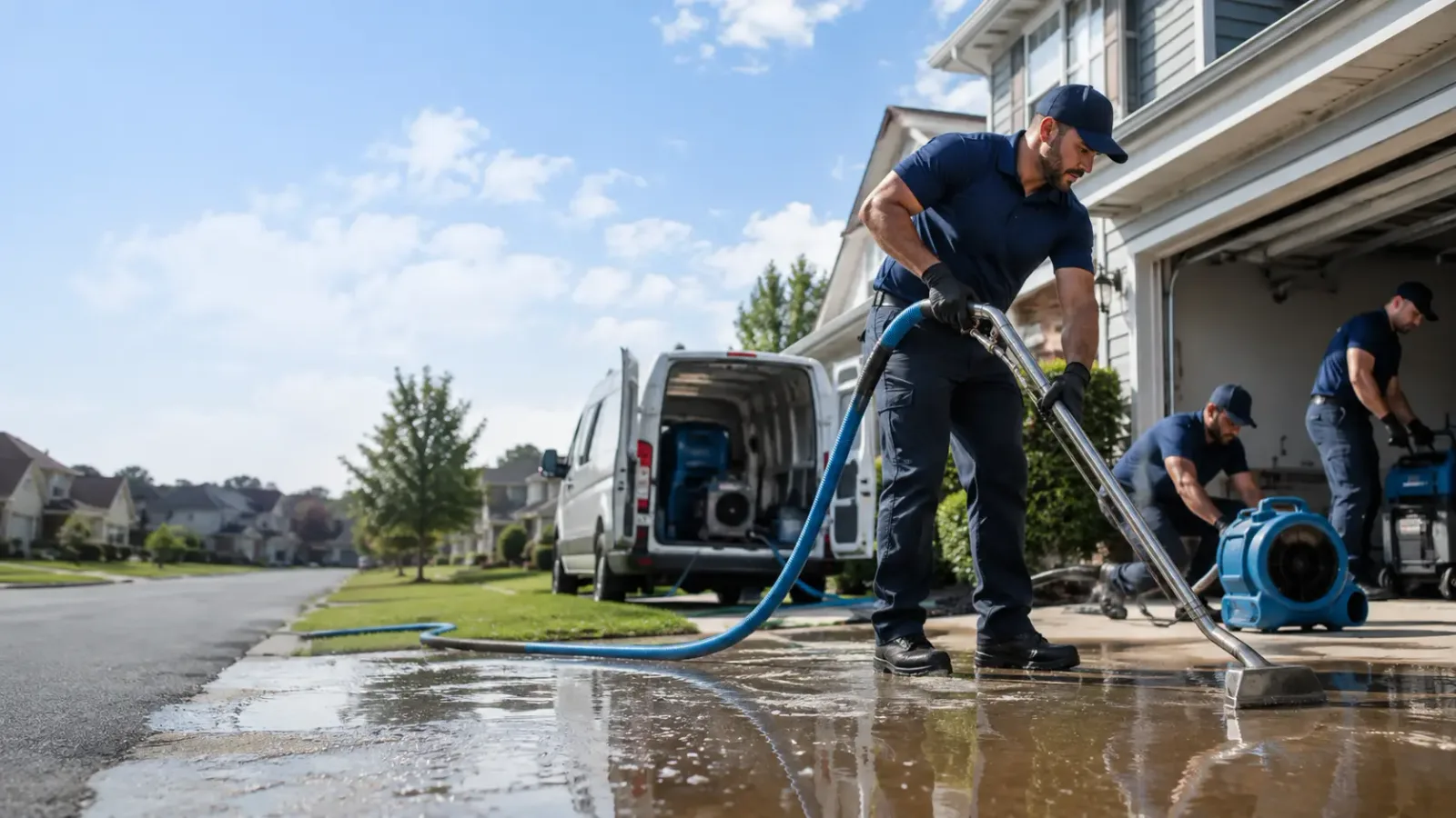 Flood Damage Restoration in Mead, OK